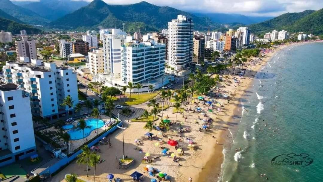까라과따뚜바 Chale Borasol Martim De Sa Piscina 600Mts Da Praia 아파트 외부 사진